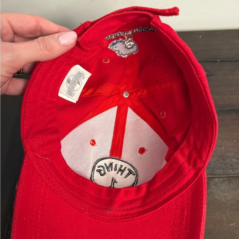 Universal Studios Dr. Seuss “Thing 1” Red Baseball Hat (Adult)